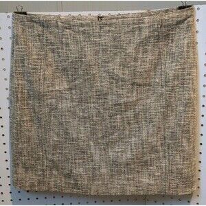 Ann Taylor LOFT Skirt Size 10 Brown Black Zip